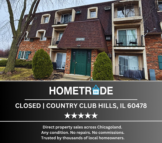 Country Club Hills, IL - Relocation Sale