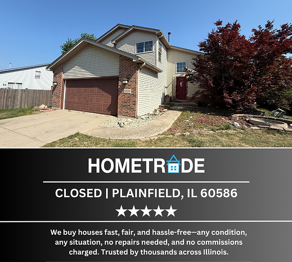 HomeTrade purchased this Plainfield single-family home directly from the owner prior to a family relocation. The property transferred through a straightforward off-market sale without showings or listing preparation.
