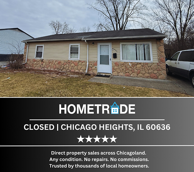 Chicago Heights, IL - Investment Property Sale