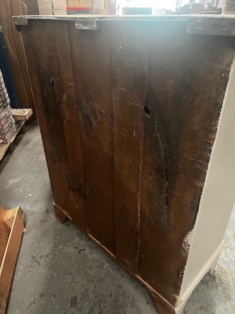 Thumbnail: Victorian painted of white Chest of Drawers (two over three drawers)