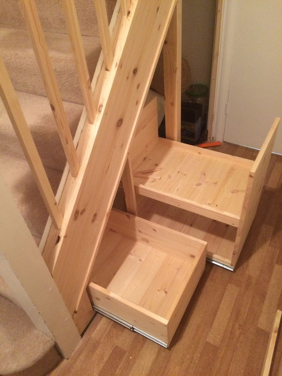 Thumbnail: Stair Cases with Drawers