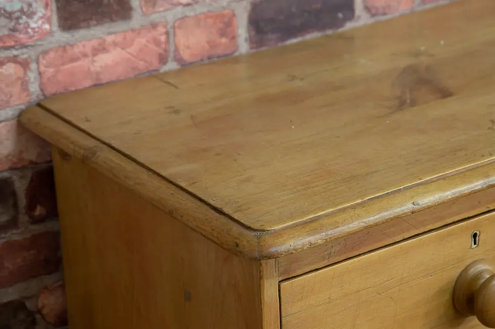 Thumbnail: Antique Victorian Chest of Drawers Two over Three Drawers