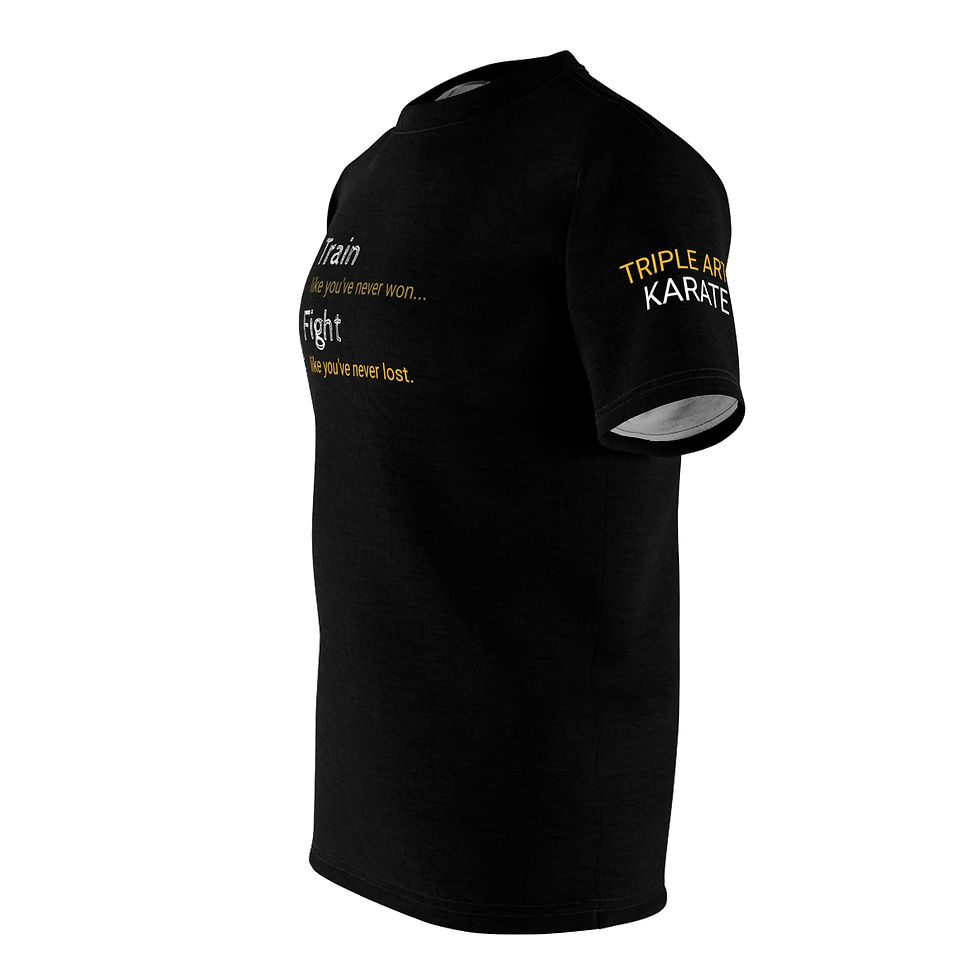 Thumbnail: Train like you never won | Adult Karate Tee