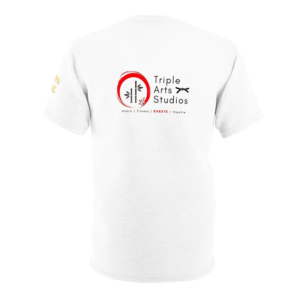 Thumbnail: Train like you never won | Adult Karate Tee White - SENPAI