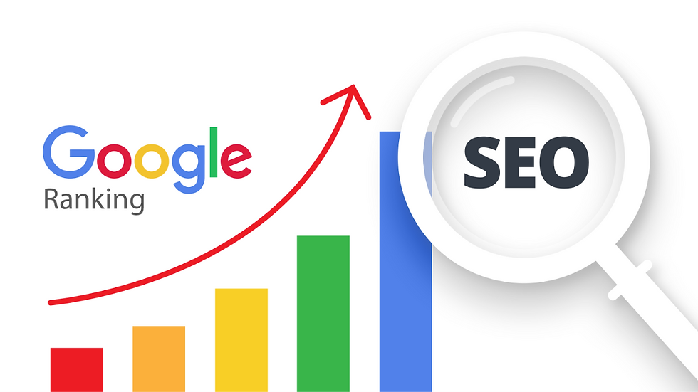 Google - website ranking up via SEO