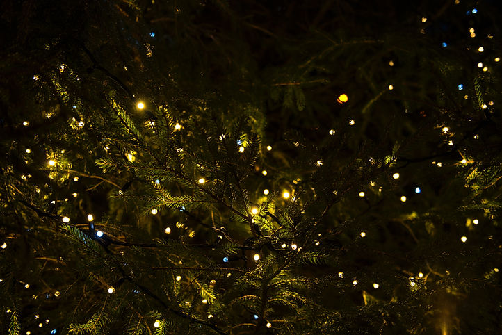lumières de Noël