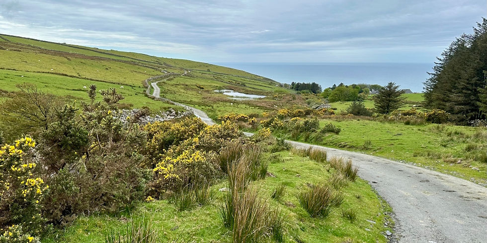 Wales Coast Path near Fairbourne