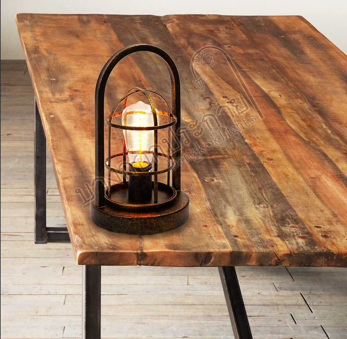 TL9-011 Omer โคมไฟตั้งโต๊ะวินเทจ