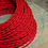 ภาพขนาดย่อ: 2T-RED(สายไฟถักวินเทจบุผ้าสีแดง)