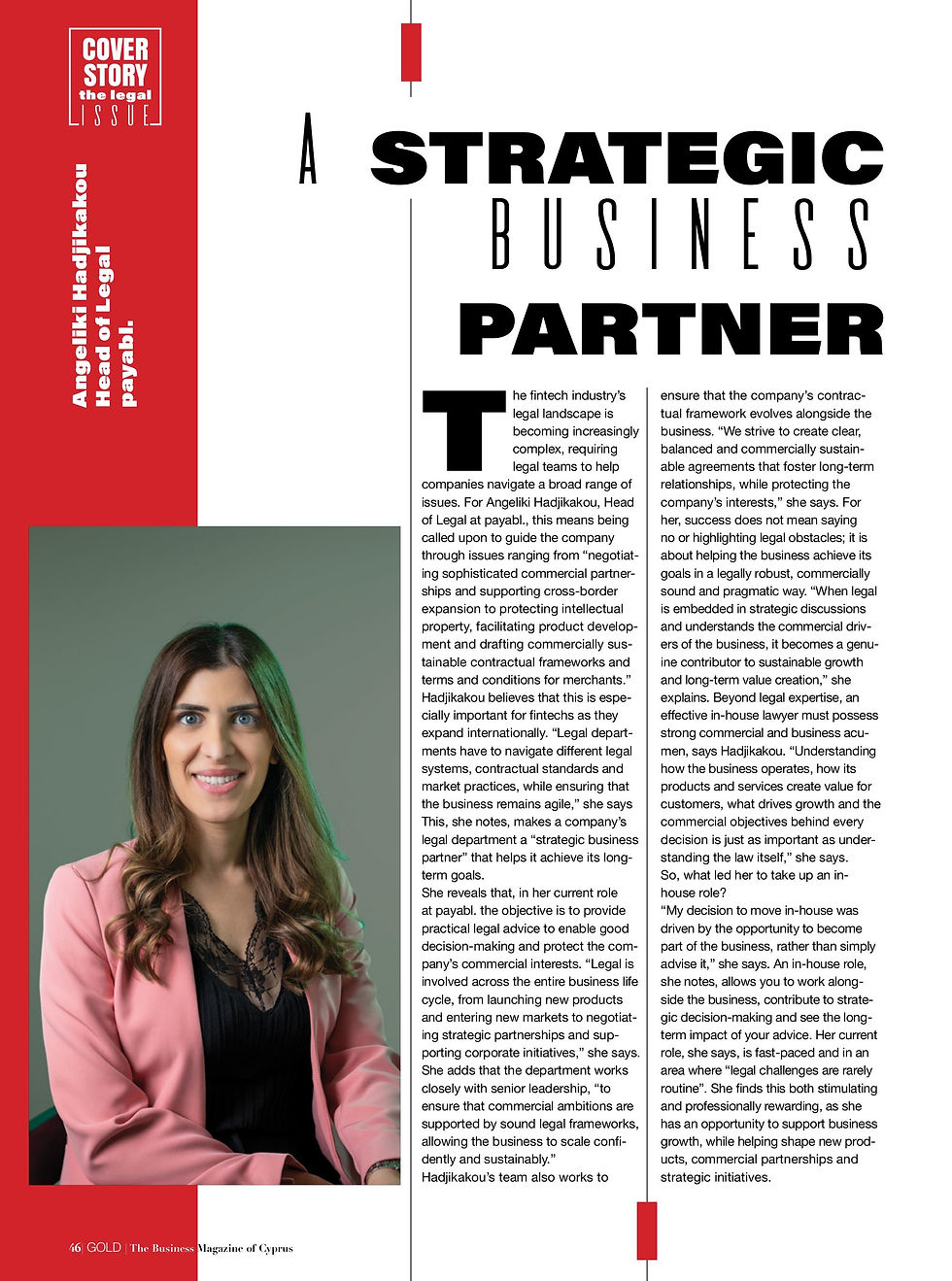 Angeliki Hadjikakou on What It Means to Be a Strategic Business Partner