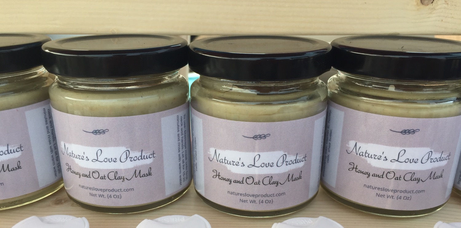 Honey and Oat Clay Mask