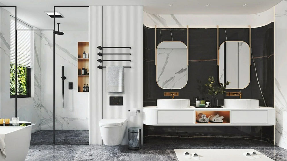 42 Best Modern Bathroom Design Ideas in 2020