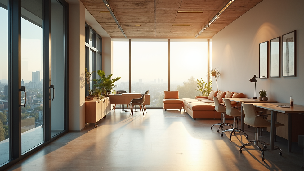 Diseño sostenible para oficinas: crea espacios modernos y responsables