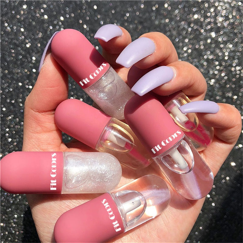 Mini Capsule Lip Gloss - Moisturizing and Repairing Oil