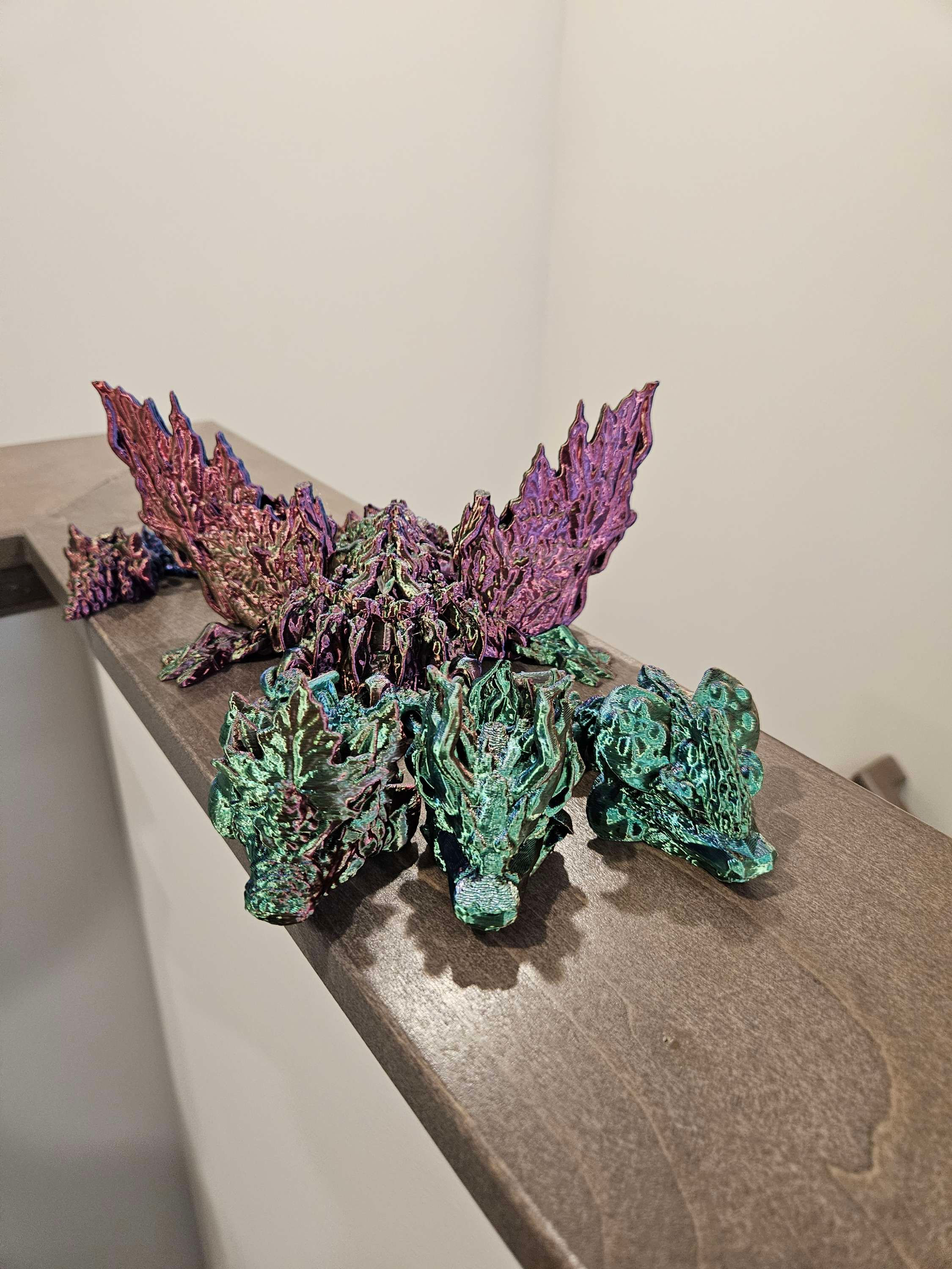 Tri Head Forest Dragon 