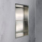 Thumbnail: Recessed 13" x 25" x 4" Shower Niche with Central Shelf