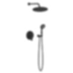 Thumbnail: Ultimate twist diverter shower combo - matte black