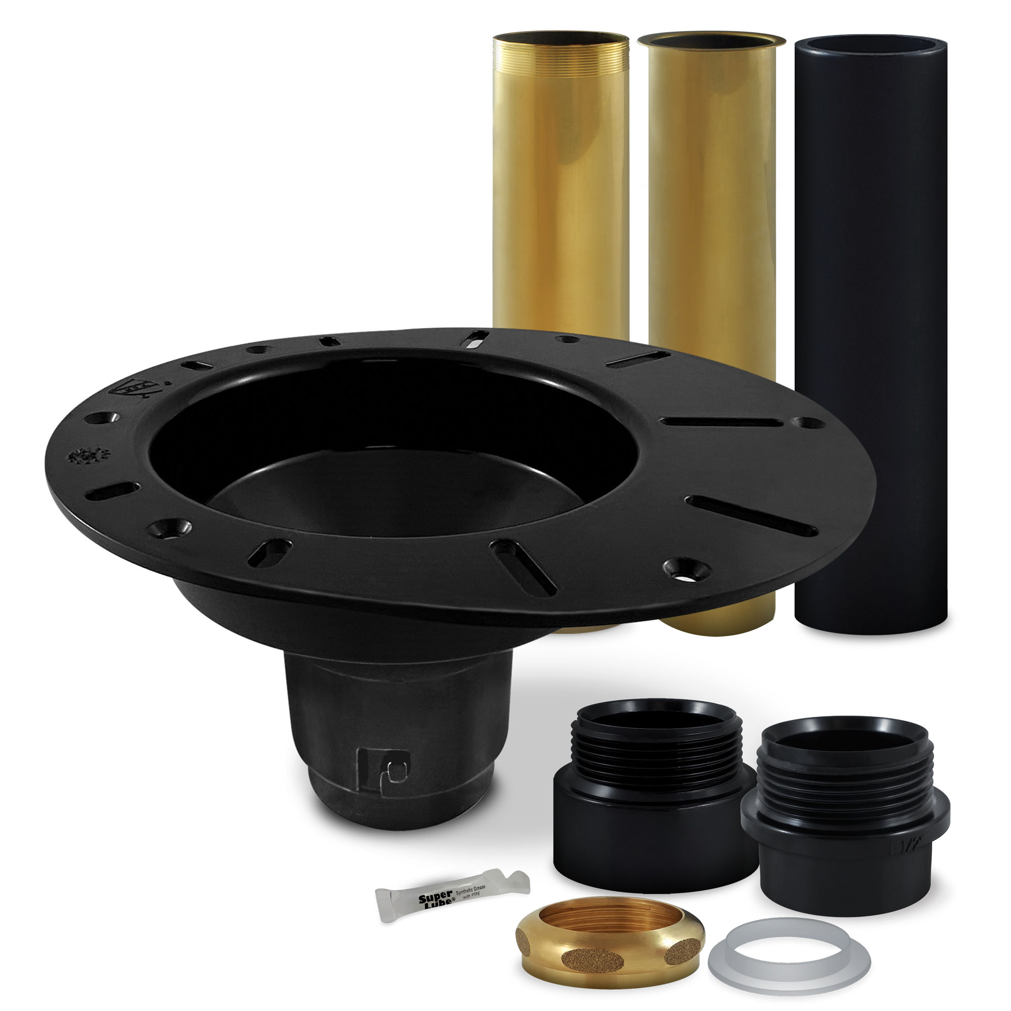 Alta Aqua freestanding tub drain installation kit - ABS