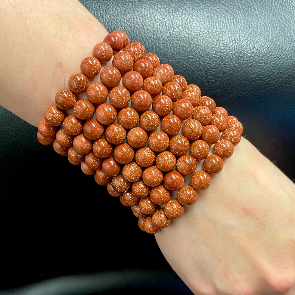 Thumbnail: Assorted Natural Stone Bead Bracelets