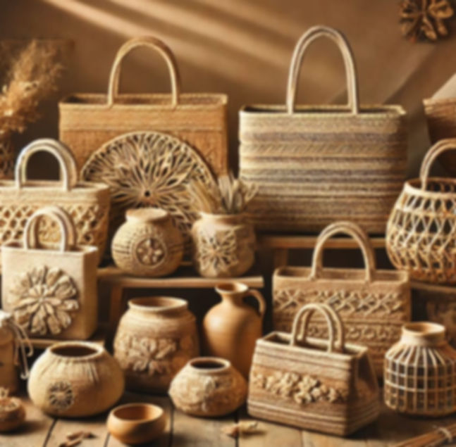 Seagrass Bags and Basket