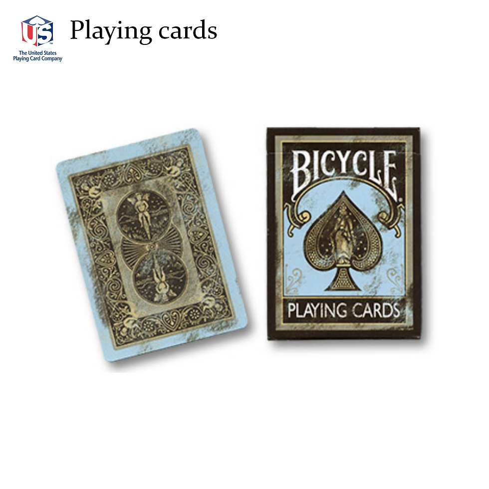 Playing Cards - Bicycle Faded Baby Blue