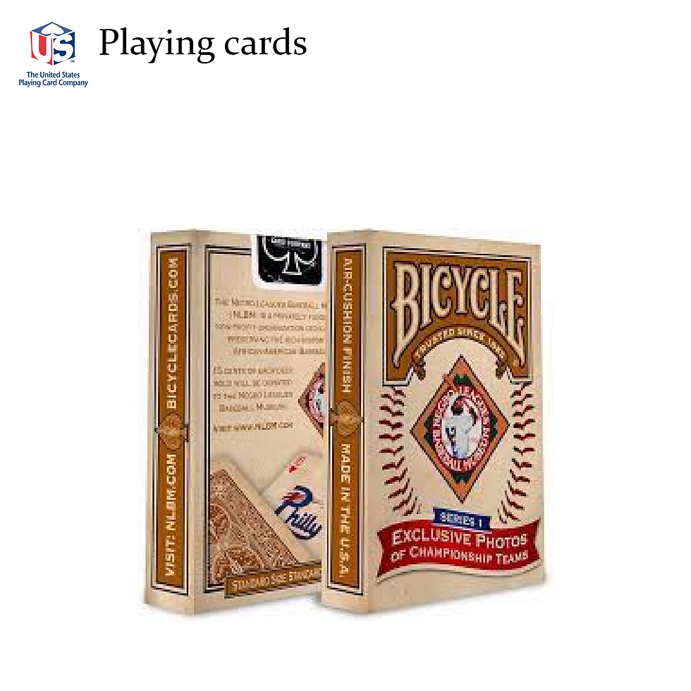 Playing Cards - Bicycle Negro Leagues Baseball Museum