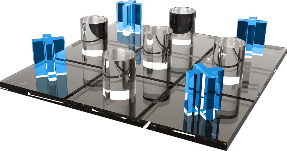 Tic Tac Toe - Acrylic