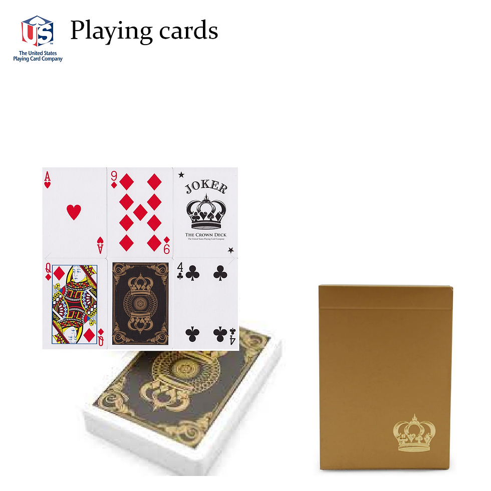 USPCC Gold Crown playing cards