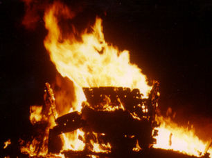 "We're gonna burn the witch!" - A Halloween Memory