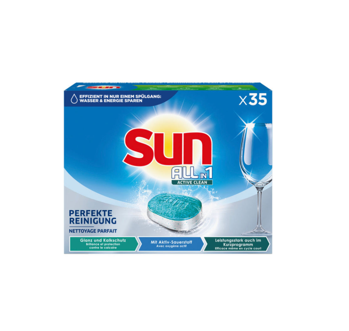 SUN pastille vaisselle x35