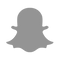 Grey Snapchat Icon