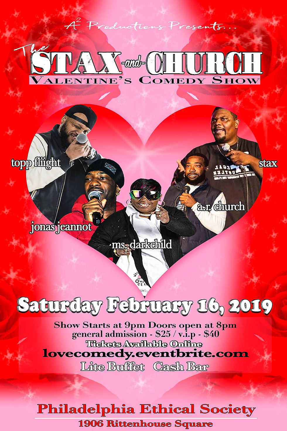 The Stax and Church Valentine's Comedy Show