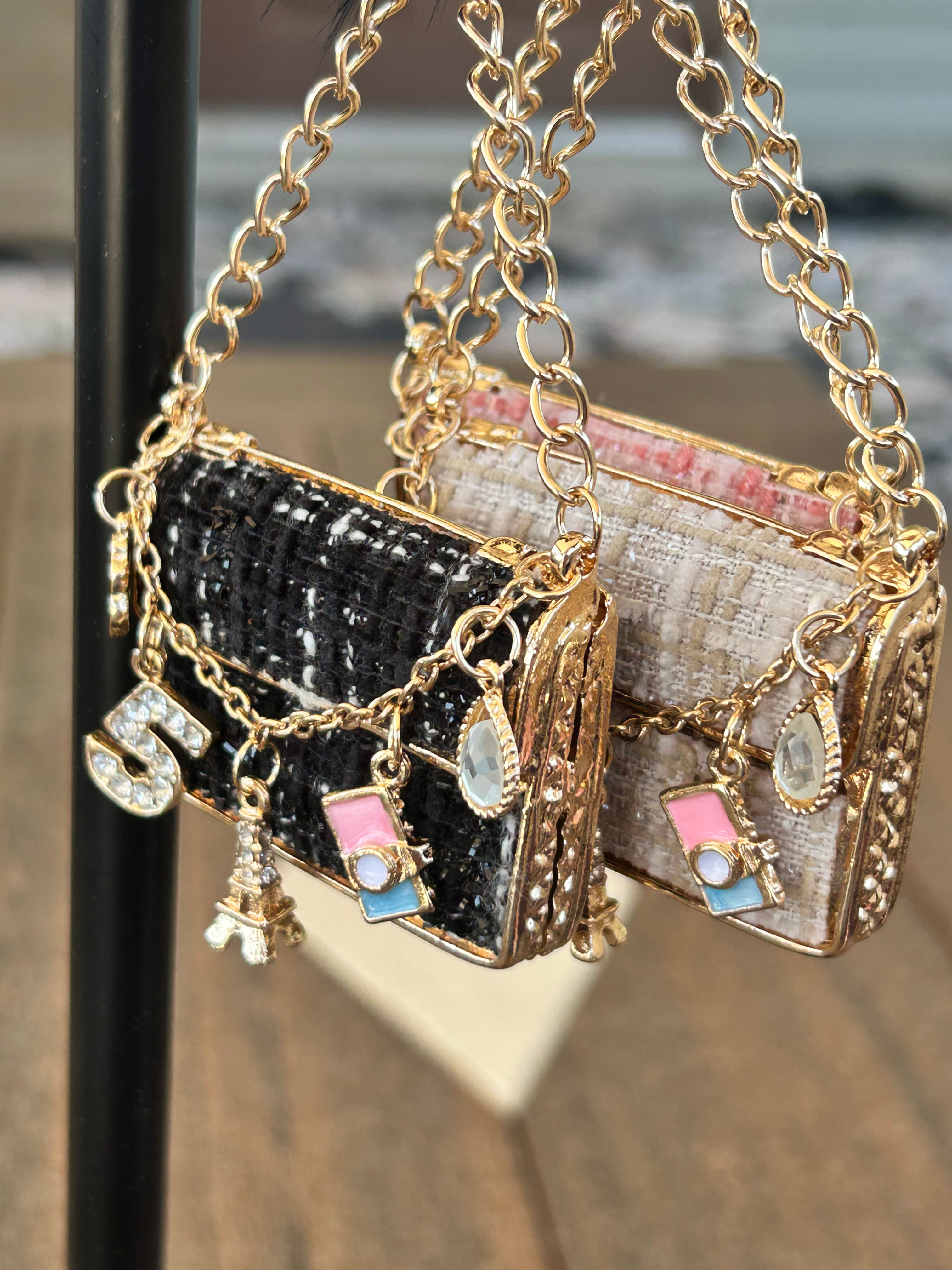 “CC” Inspired Bag Charms