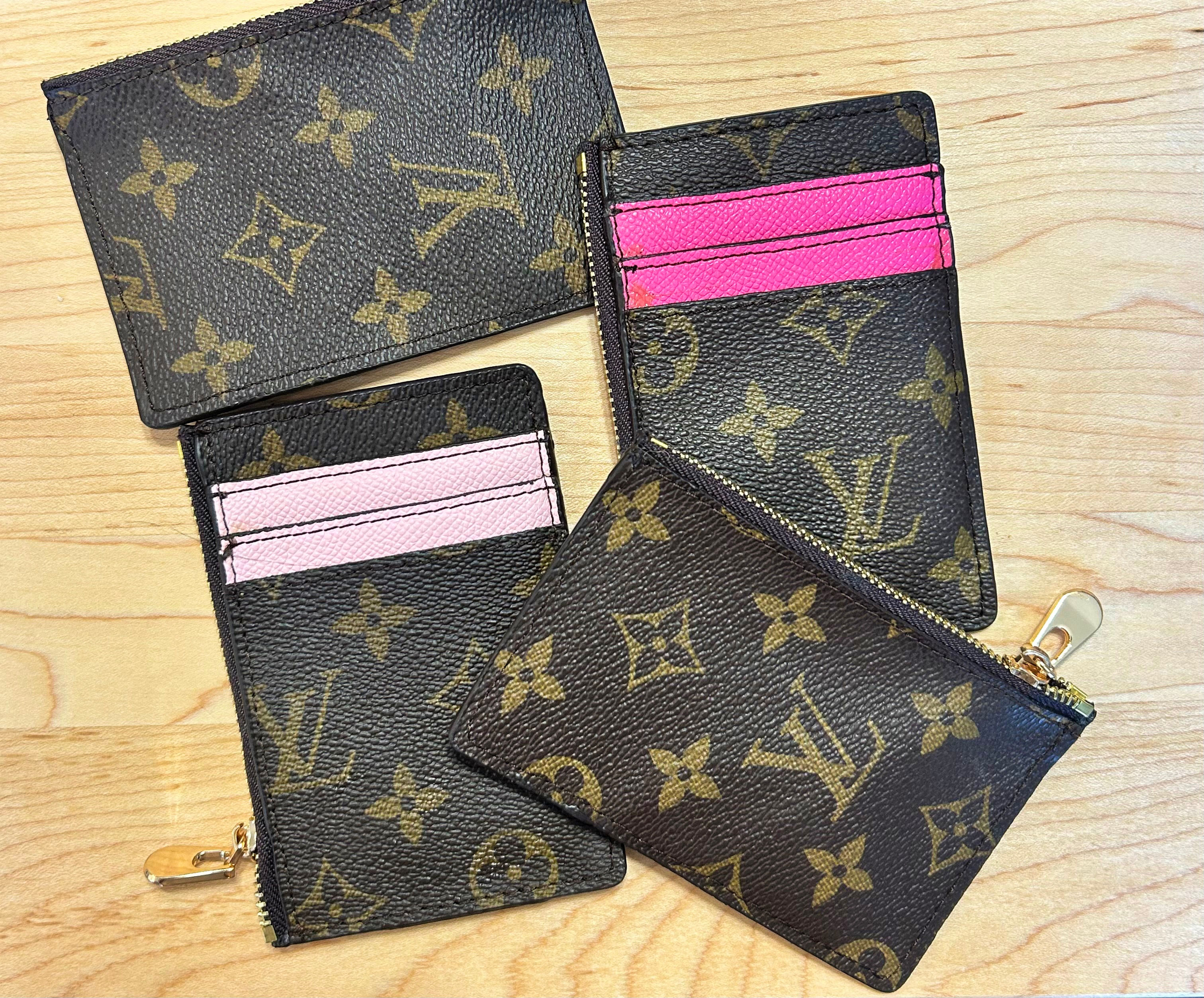Upcycled Louis Vuitton Monogram Cardholder