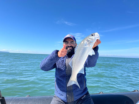 Balade et pêche à l’Étretat avec Frederic