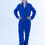 Thumbnail: Tailored Blue Jumpsuit