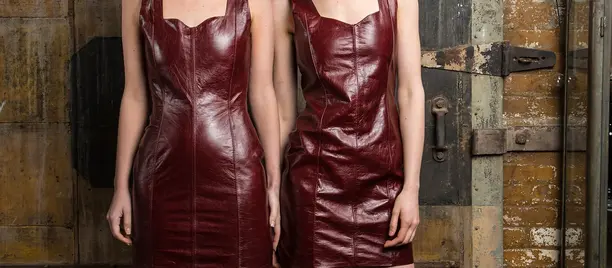 Extreme Luxury Leather Dress