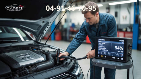 Diagnostic électronique FAP Audi TDI dans l'atelier Cars 13