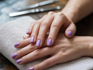 pose vernis vegan French manucure Bouc-Bel-Air