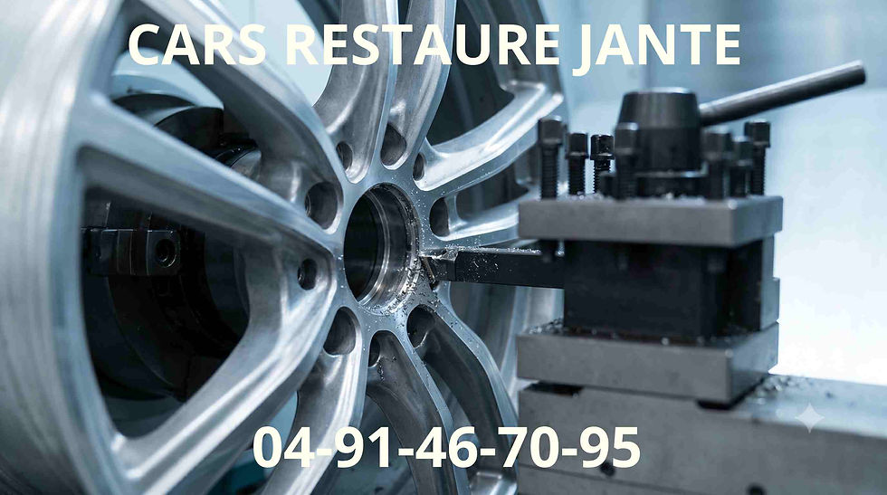 réparation de jante rayée avant une restitution LOA