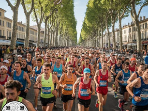 Marjolie Pause, praticienne bien-être à Gardanne, spécialisée dans le massage sportif des marathoniennes