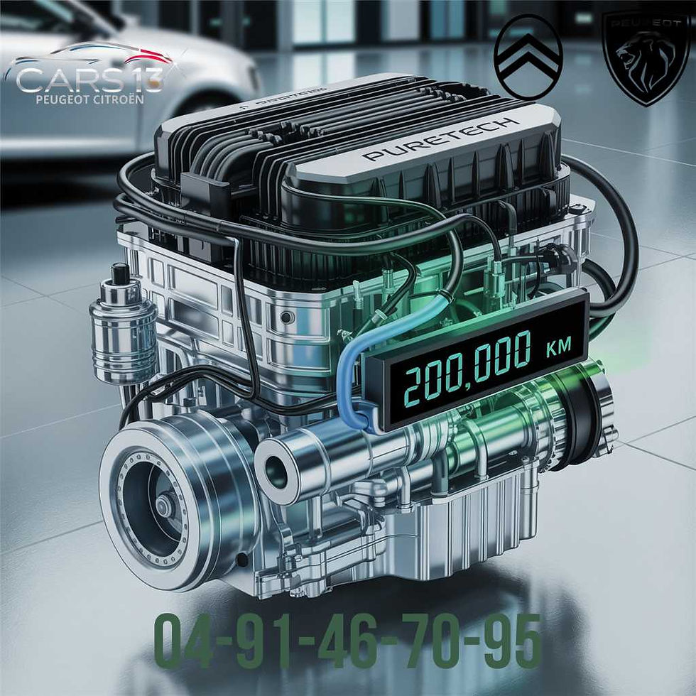 Courroie de distribution usée remplacée préventivement sur moteur PureTech chez Cars 13