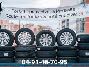 Forfait pneus hiver à Marseille – Roulez en toute sécurité cet hiver !