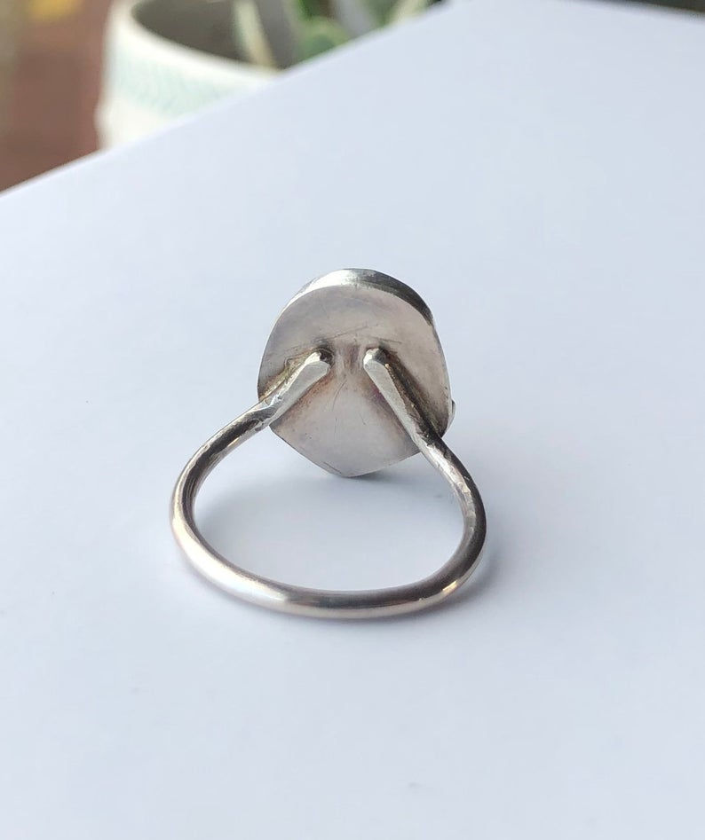 Thumbnail: Turquoise Bohemian Ring - Size 6