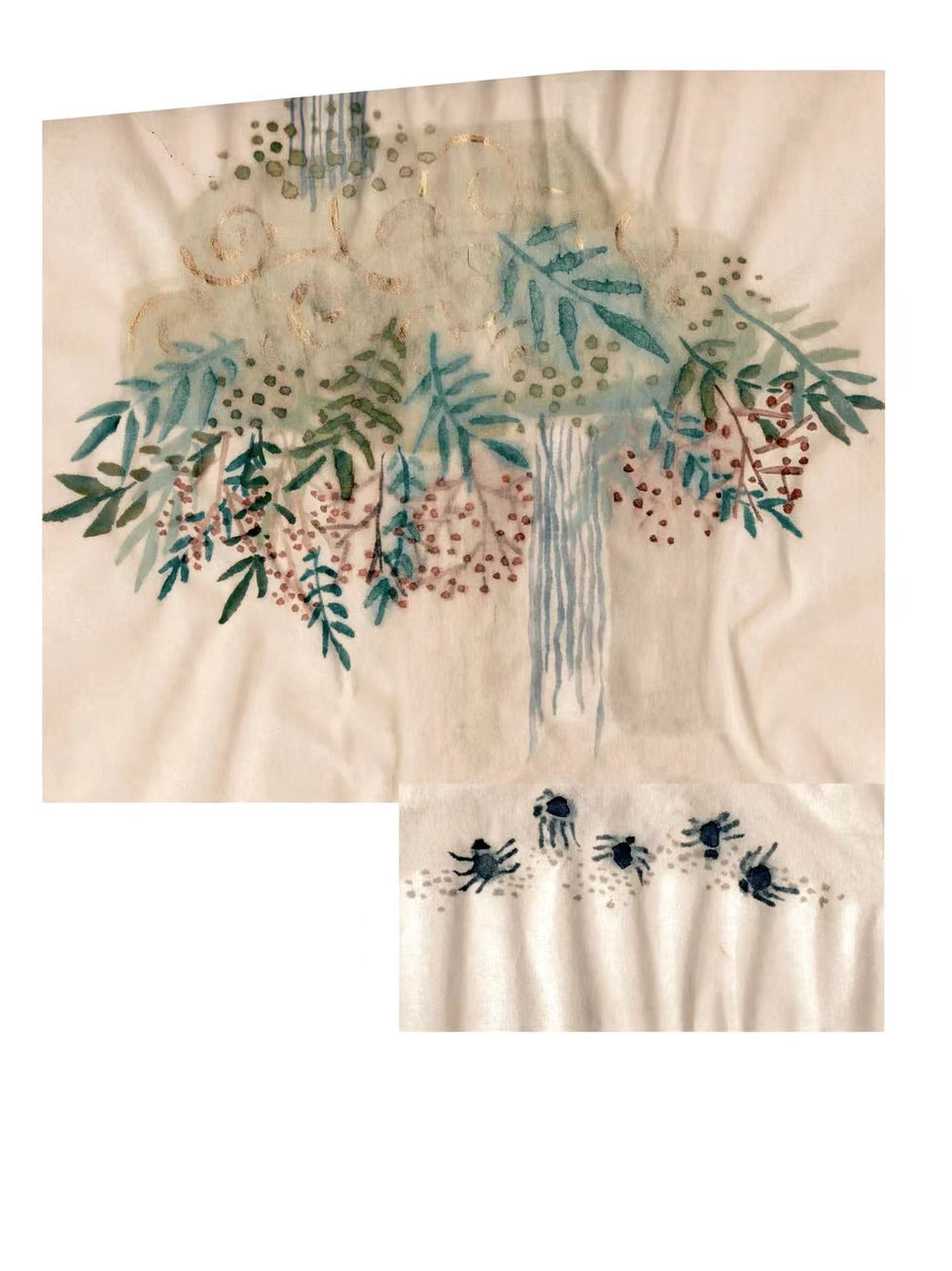 Upside-down Island Mountain and Vermins