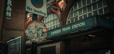 Camden Town Station.