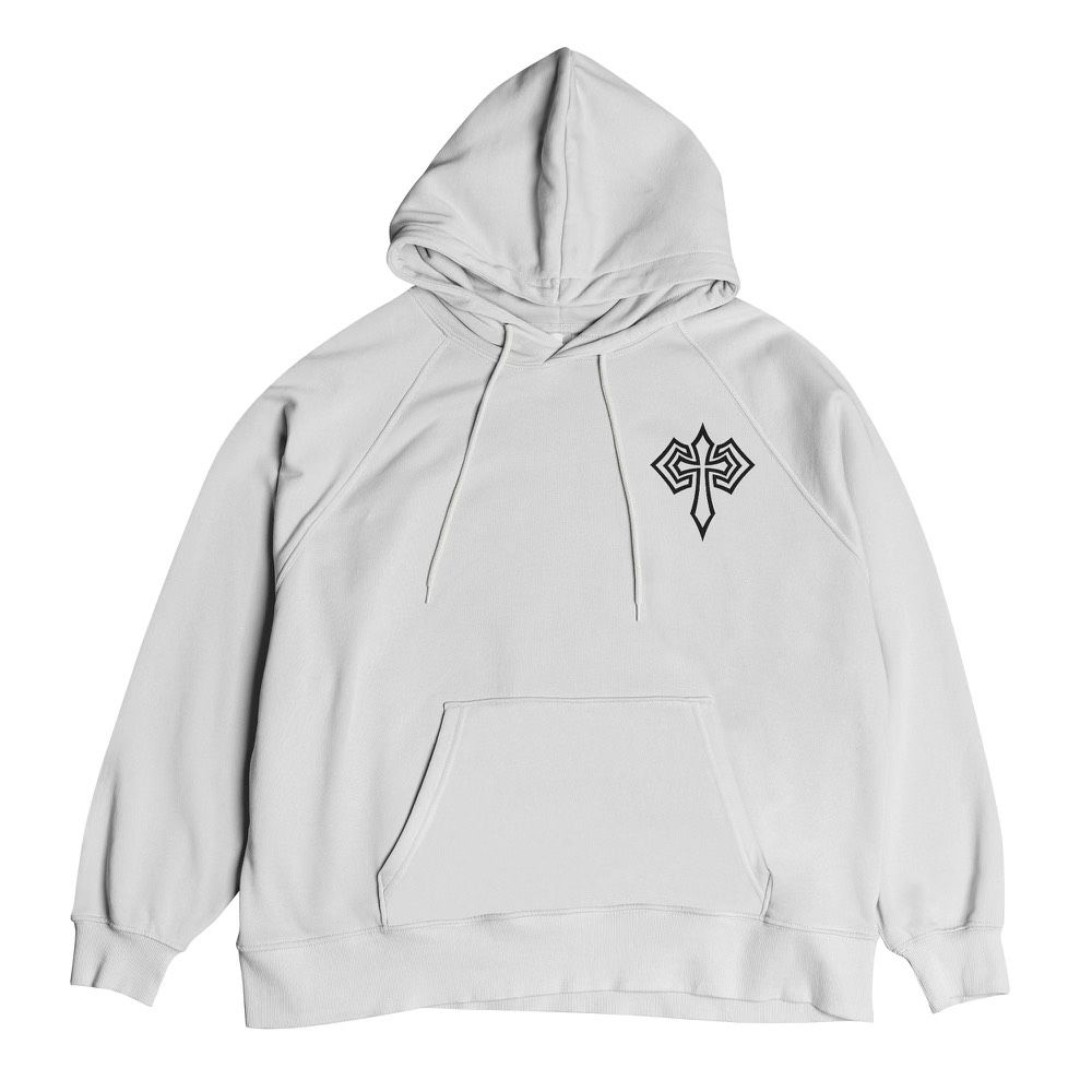 "OTB" White Hoodie