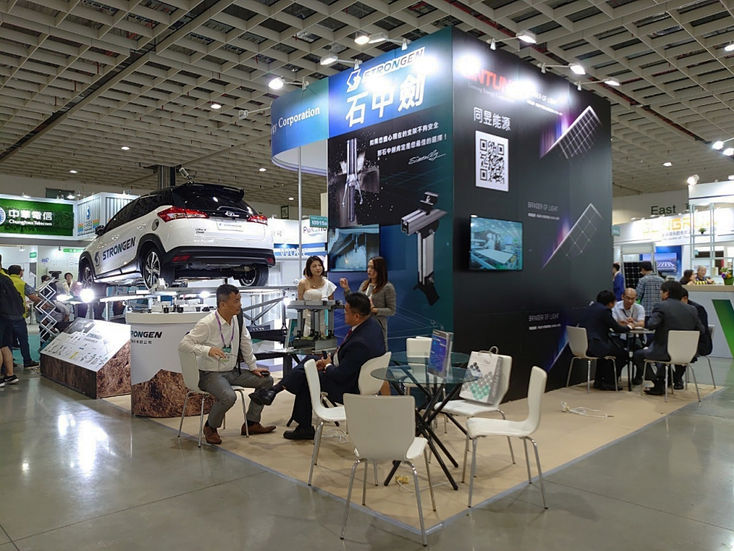 品牌旗艦形象展示攤位
