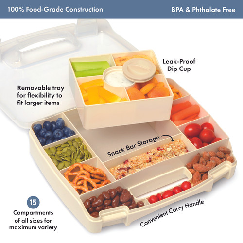 Snack Box Bpa Free Tackle Box Subsafe Charcuterie Safe Waterproof