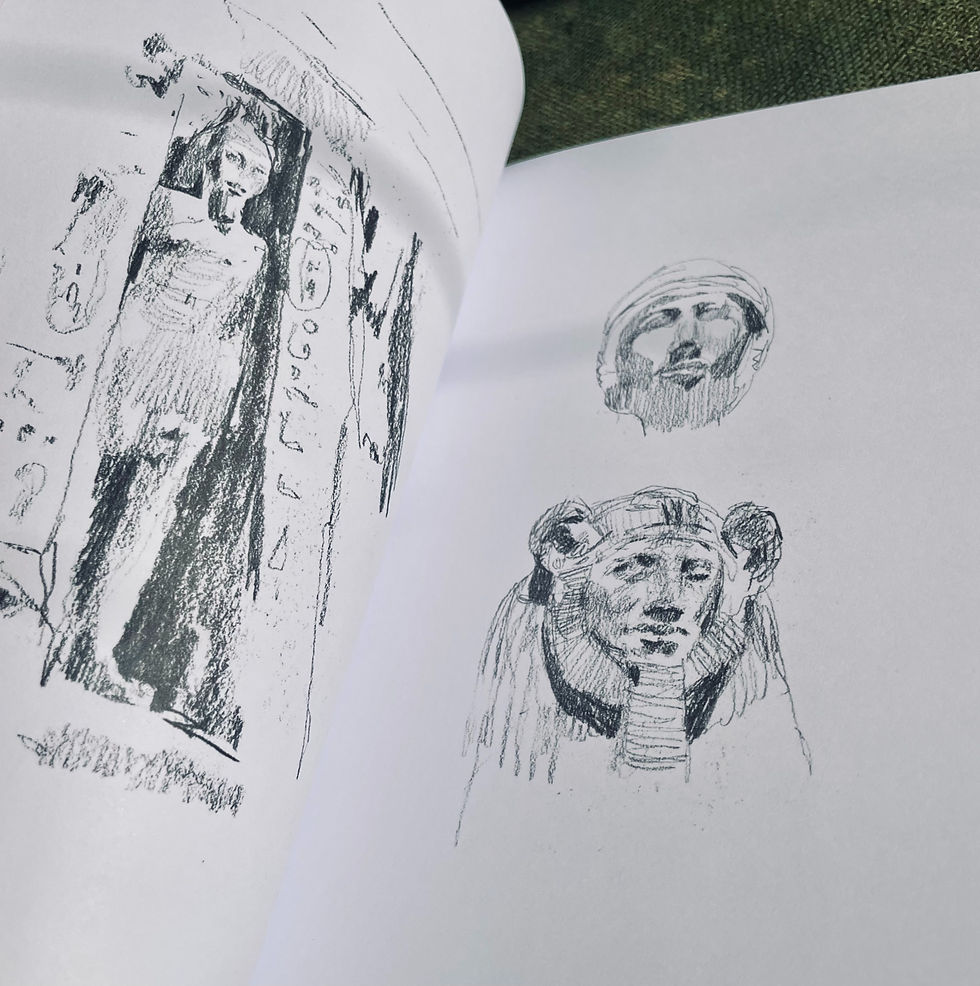 Thumbnail: Egypt 2025 Travel Sketchbook
